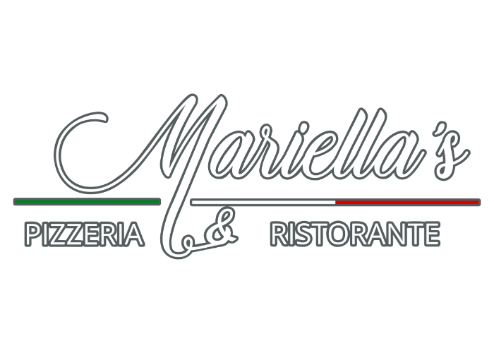 Logoschriftzug des Restaurants "Mariellas"