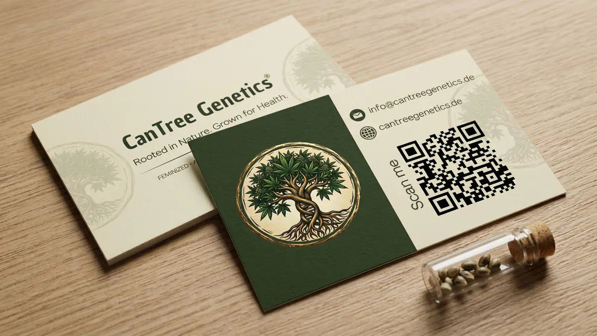 Modernes Webdesign und Corporate Design als Visitenkarte für den Seedbank Anbieter CanTree Genetics von LENAMO.