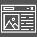 Produktdetailseite in weiß, auf grauem Hintergrund